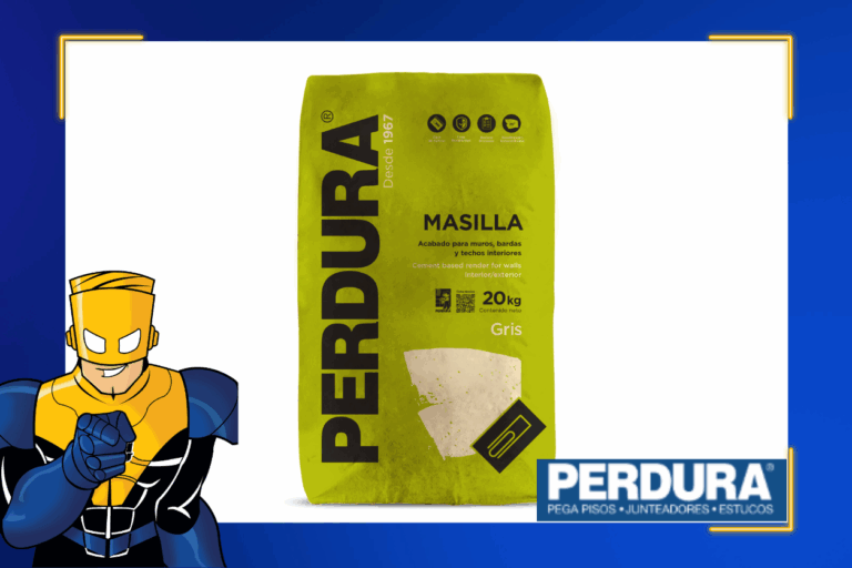 Masilla 200 PERDURA: Recubrimiento con acabado fino y versátil