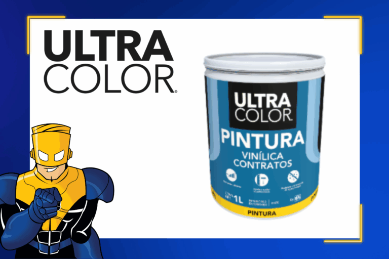 Ultracolor presenta su nueva Pintura Vinílica Contratos Blanca en práctica presentación de 1 litro
