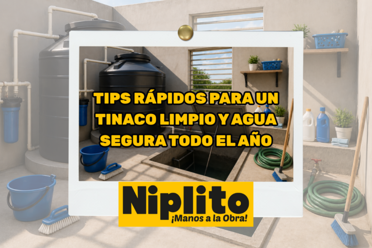 Tips rápidos para un tinaco limpio y agua segura todo el año